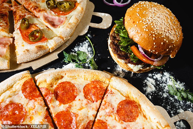 In the study from UCLA researchers, participants were shown photos of unhealthy foods like pizza and burgers, along with healthier foods like salad and fruit