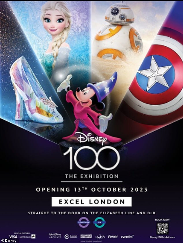 The 20,000-square-foot Disney100: The Exhibition promised fans 