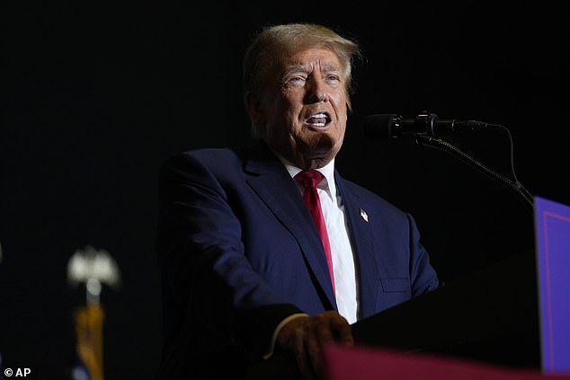 In a bid to secure Iowa, former US President Donald Trump promised at a cheering rally in Iowa that he would allow gasoline engines if re-elected in 2024 but would ban 