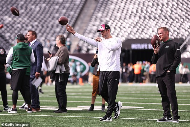 Rodgers has been seen walking unassisted and throwing the ball around with his teammates five weeks after his Achilles injury