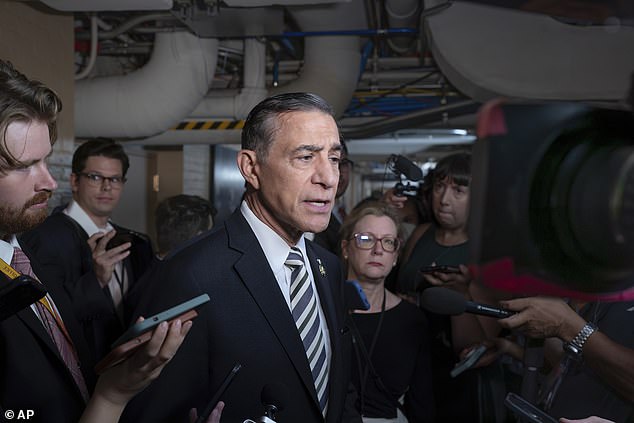 GOP Rep. Darrell Issa claims Rep. Jim Jordan is the 'mainstream leader' who can unite far-right and establishment conservatives as speaker — and says Donald Trump doesn't have much influence on the issue