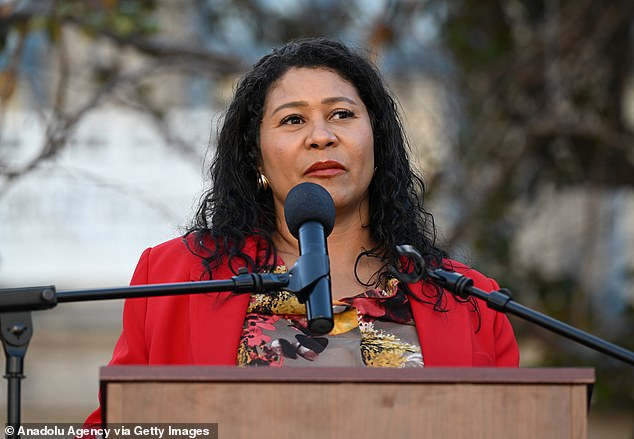 In a letter to department heads ordering the cuts, Mayor London Breed said: 'We simply cannot wait until next year's budget process to address our growing structural deficit.'