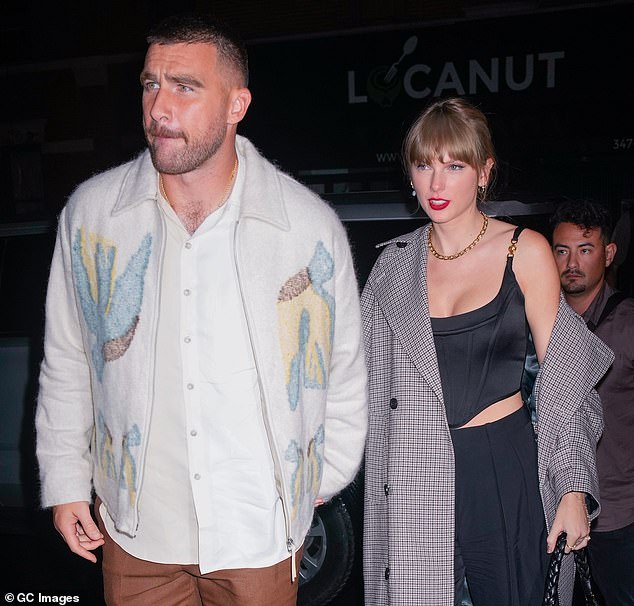 Taylor Swift was 'blown away' by the way Travis Kelce 'wooed' her like a 'gentleman' and is already 'falling in love' with the NFL star – and even her parents believe she's 'met her match'
