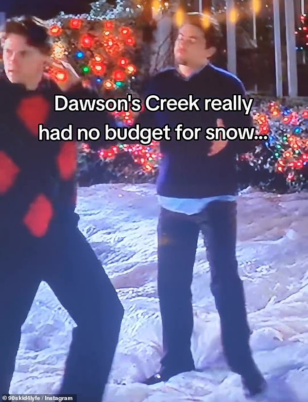 Viewers have pointed out a shocking mistake during an episode of early 2000s TV classic Dawson's Creek