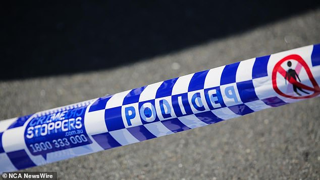 An elderly man has died and another man has been charged with murder after falling from a balcony in Brisbane