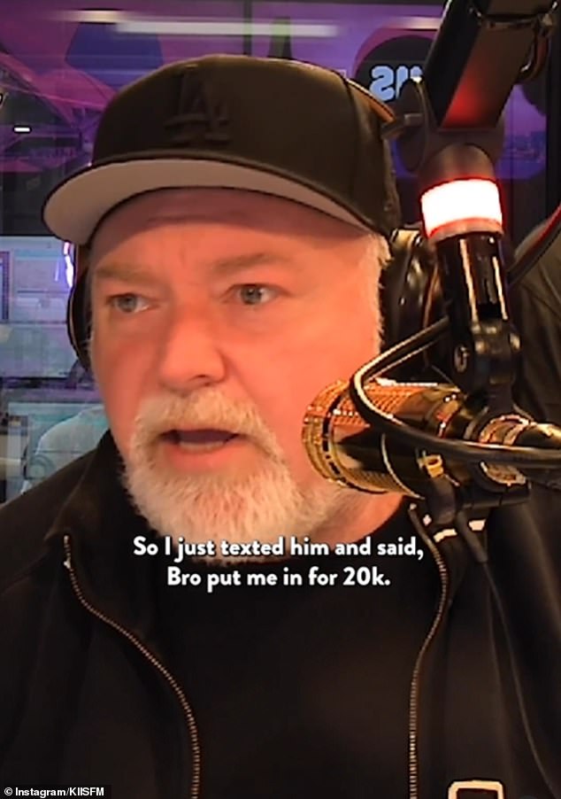 Kyle Sandilands donates $20,000 to rural Victorian hospital so they can buy incubator for sick babies