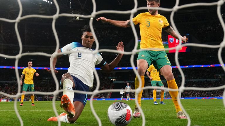 Ollie Watkins scores the winner against Australia