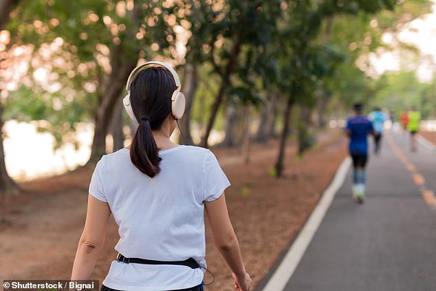 Walking just 8,000 steps a day – or 4 miles – can lower the risk of premature death, with 7,000 reducing the risk of cardiovascular disease by more than half.  More than 8,000 have minimal additional benefit, according to the research, despite what fitness gurus may say