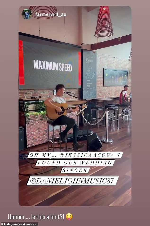 Posting on Instagram Stories, Will, 28, shared a clip of the musician singing and playing guitar in his local pub.  