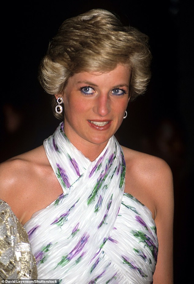 Princess Diana bore a striking resemblance to her great-grandmother (photographed during a royal tour of Nigeria in 1990)