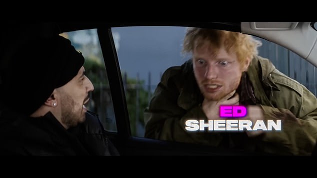 Shock: Ed Sheeran will be surprised in the new comedy Sumotherhood