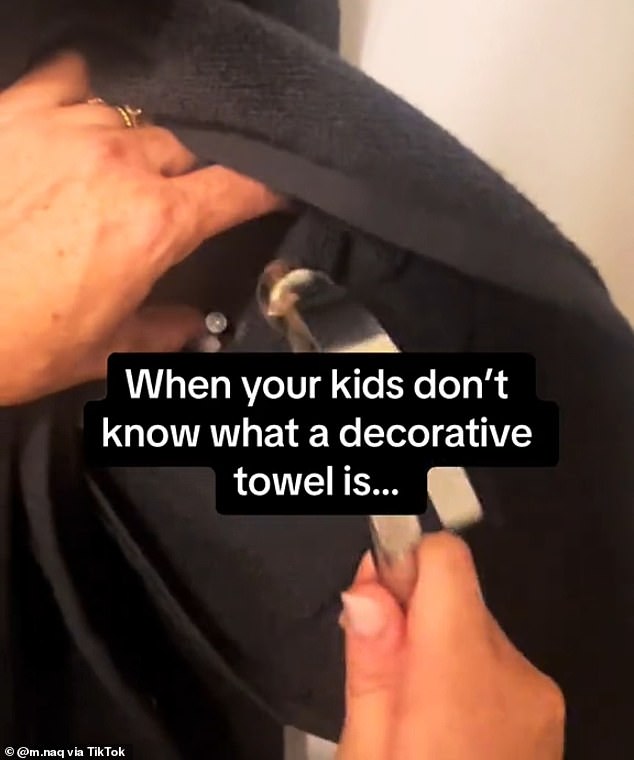 Jessica went viral on TikTok after sharing her revenge for not letting her kids use her decorative bath towels