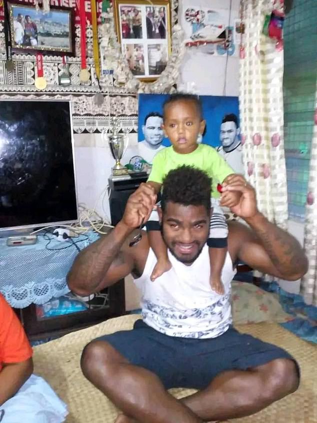 Fijian star Josua Tuisova will play on at the Rugby World Cup despite learning of his son's death