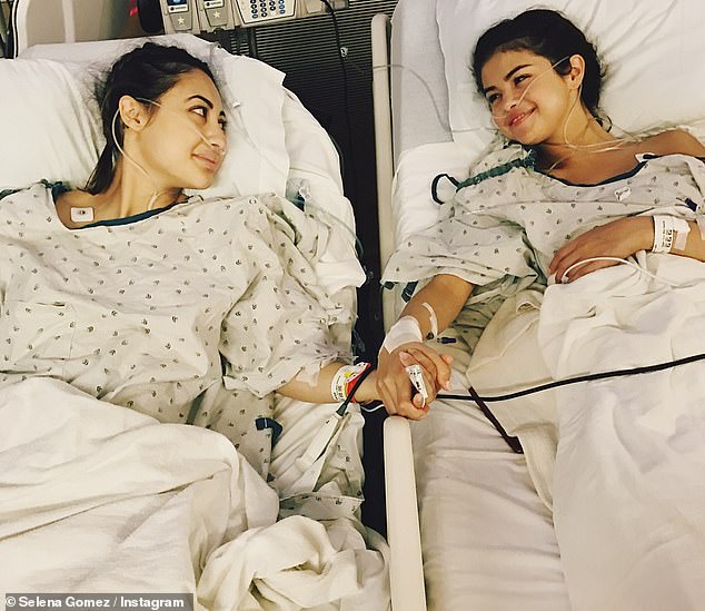 Lifesaving: Raisa donated her kidney to save the life of the Disney Channel star, 31, who suffered from organ damage at age 24 due to her lupus diagnosis