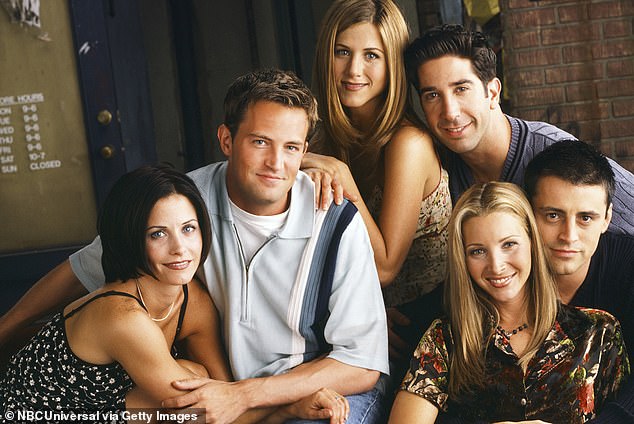 Heartbreak: The cast of Friends is said to be working on a joint statement to be released after Matthew Perry's death