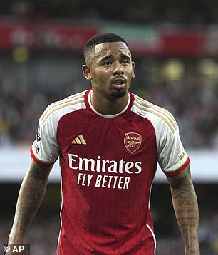 Gabriel Jesus of Arsenal