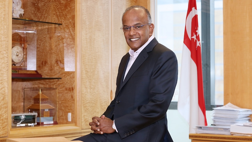 Singapore's Law Minister K. Shanmugam