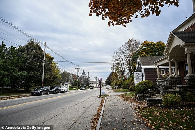 Terrifying images have emerged of the town where the shooting broke out