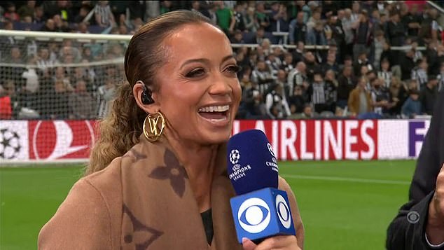 Presenter Kate Abdo revealed she once worked for bakery chain Greggs during a hilarious discussion on CBS Sports coverage