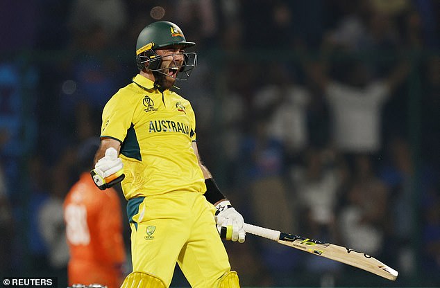 Glenn Maxwell hits fastest World Cup hundred EVER as Australia