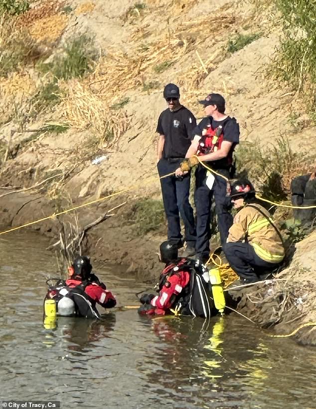 A Good Samaritan has been missing since Tuesday after jumping into a body of water in California to help rescue a mother and daughter whose SUV had crashed