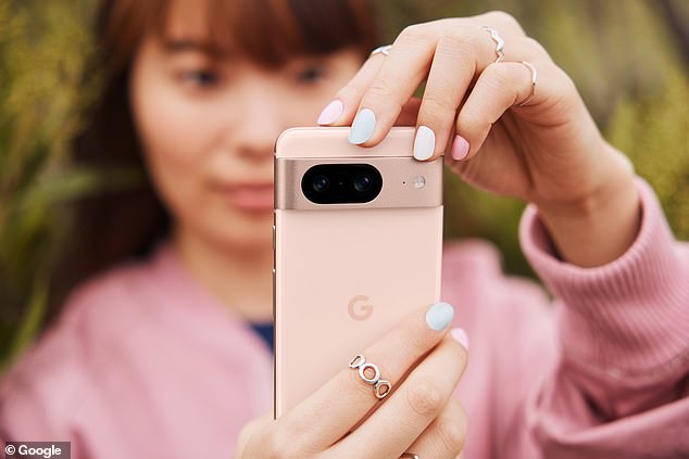 Both phones feature a 50MP main camera, while the Pixel 8's secondary ultra-wide camera has been updated with autofocus