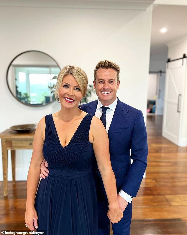 Grant Denyer and Chezzi Denyer (pictured) revealed a raunchy secret they've never shared with anyone