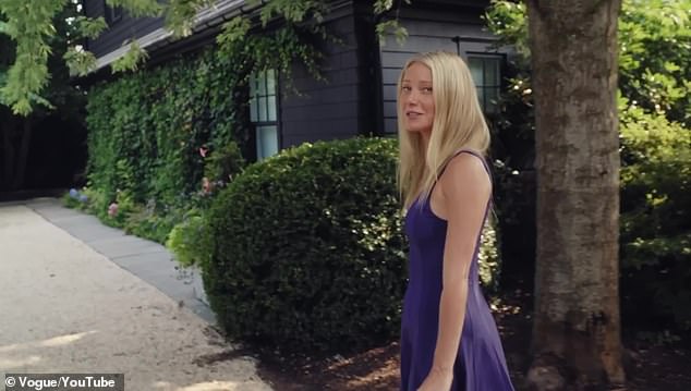 Sneak peek: The Oscar winner, 51, looked gorgeous in a simple purple maxi dress as she greeted fans at her stunning estate for the popular video segment