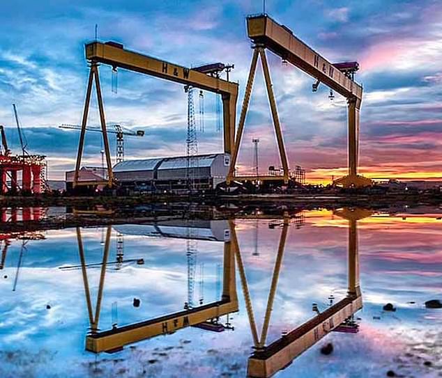 Historical: Harland and Wolff built the Titanic at the Belfast shipyard