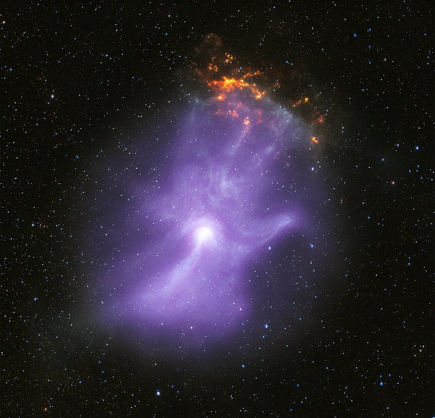 NASA's new X-ray telescope observed the terrifying 'bones' of a ghostly cosmic hand 16,000 light-years from Earth for a record 17 days