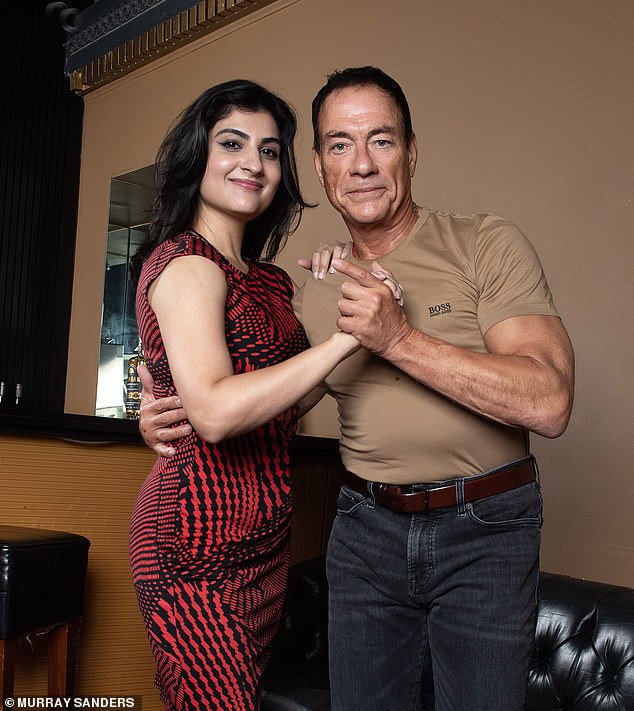 “I am led into his presence,” says Iram Ramzan as she sits down with Jean-Claude Van Damme