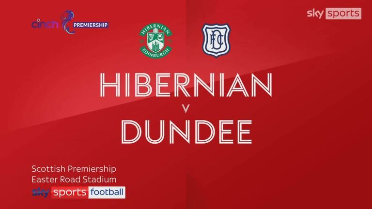 Hibernian 0 0 Dundee Scottish Premiership Highlights