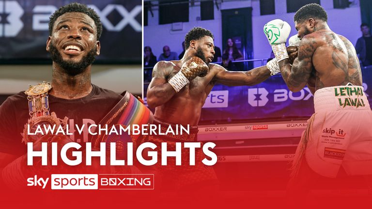 Chamberlain's dominant victory over Lawal