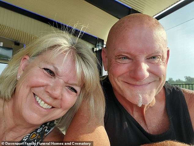 Julie Mertins, 61, was pronounced dead at the scene after suffering blunt force injuries.  Her husband Timothy Mertins, 62, was transported by medical helicopter to a nearby hospital, where he died on the operating table.