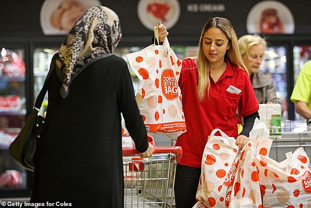 Workers will take part in Australia's first ever coordinated supermarket strike from 10am this Saturday (pictured)