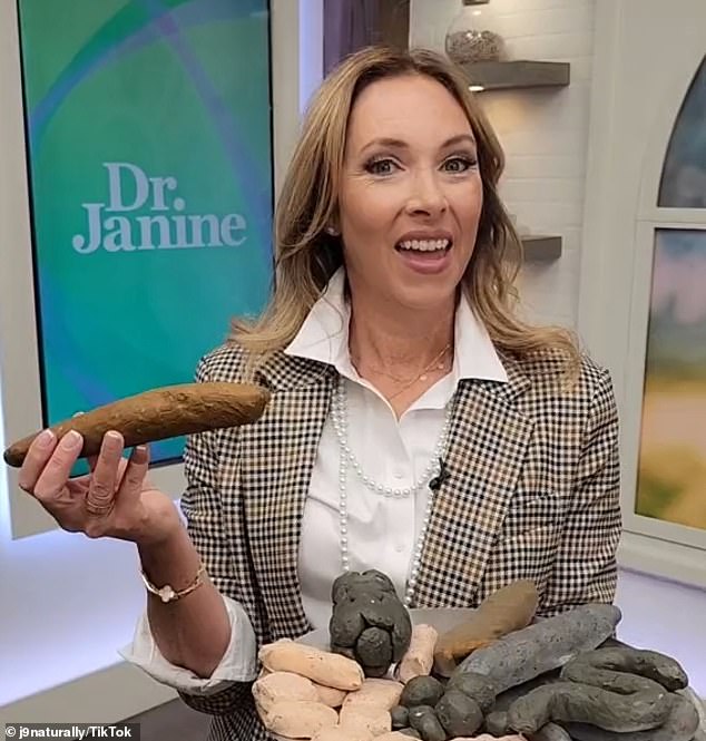 Janine Bowring, a naturopathic doctor from Canada, went viral on TikTok after she shared some common poop shapes and what they mean for your health
