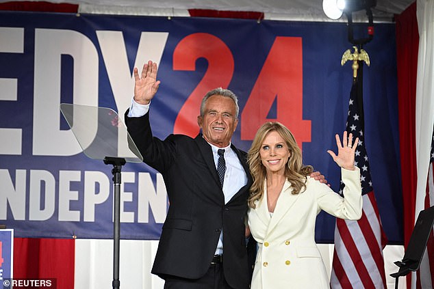 An intruder was arrested Wednesday for trying to break into the home of independent presidential candidate Robert F. Kennedy Jr.  and his actress wife Cheryl Hines