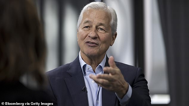 JPMorgan Chase CEO Jamie Dimon, pictured, has warned that Americans could soon face interest rates of 7 percent - the highest level since 1990