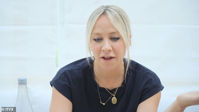 Speaking: Chloe Madeley and James Haskell's marital problems were put in the spotlight in scenes from their ITVX reality show, Chloe Madeley: A Family Affair