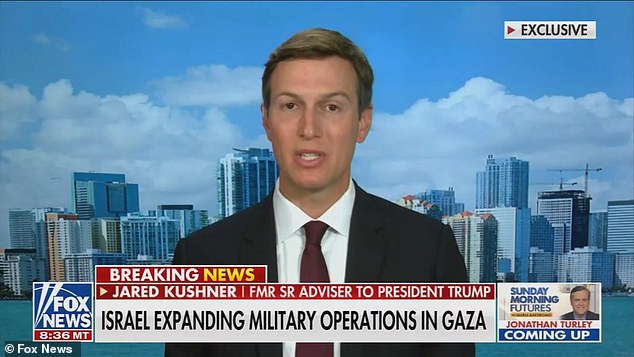 Jared Kushner, who is Jewish, said Sunday morning that American Jews are currently 