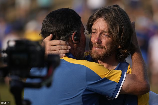 Tommy Fleetwood has shared his joy after helping Europe regain the Ryder Cup