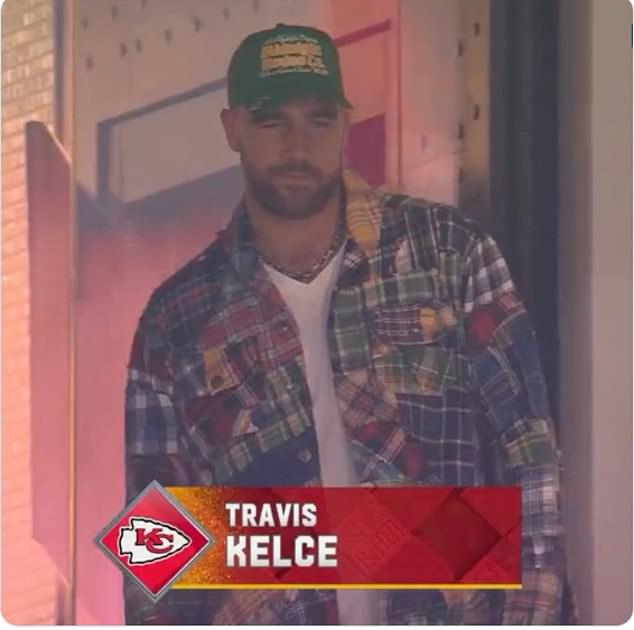 Travis Kelce was spotted at Game 1 of the World Series without pop star girlfriend Taylor Swift