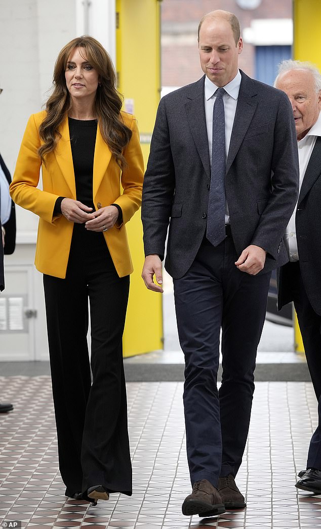 Kate and William arrive to join young people as they take part in a series of workshops focusing on emotions, relationships and community action at Factory Works in Birmingham