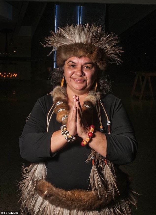 Katrina Ngaityalya Power (pictured) stunned more than 400 guests at a South Australian breakfast meeting on industry, innovation and science by telling them they were on 'stolen' land