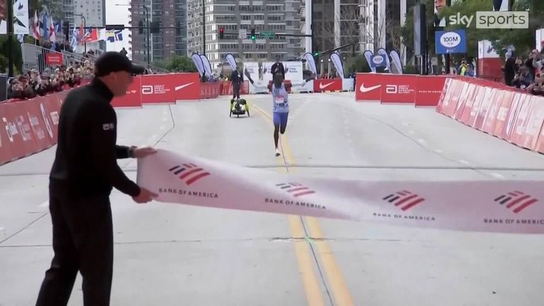 Kenyas Kelvin Kiptum smashes World Marathon Record in Chicago