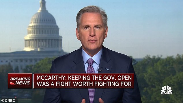 Speaker Kevin McCarthy said Rep. Matt Gaetz is having 