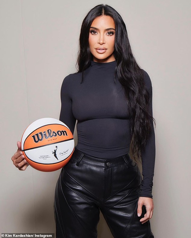 New news: Kim Kardashian announced a new partnership on Monday morning.  SKIMS will now collaborate with the NBA, the national basketball association