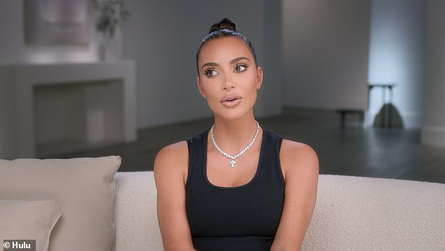 Struggle: Kim Kardashian opens up again about her struggles as a single mother... despite help from nannies and chefs on The Kardashians