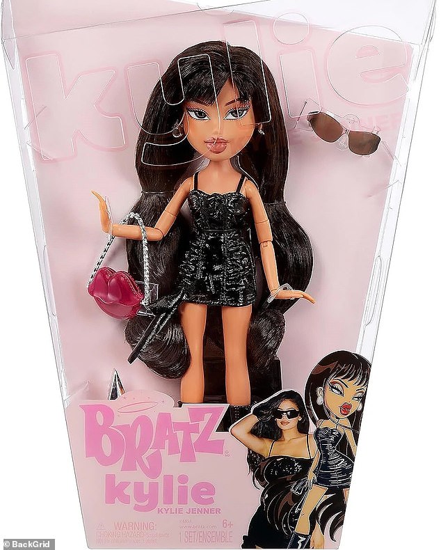 Toy story: The line is called Bratz x Kylie Fashion Dolls