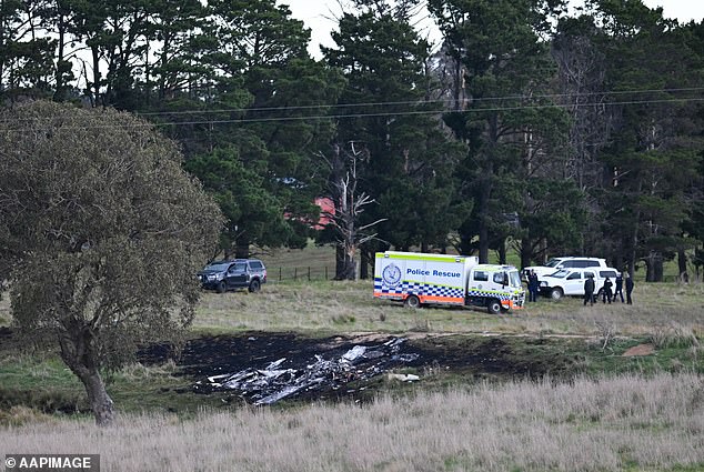 The three children died along with their grandfather Peter Nally, 65, when the light aircraft Mr Nally was piloting crashed.